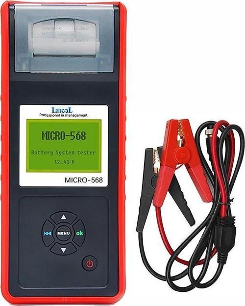 Oto Akü Test Cihazı Micro-568 CCA100-2000,30-200Ah
