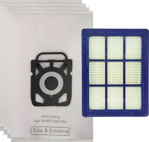 Nilfisk İle Uyumlu Elite Energy Eco Special Elektrikli Süpürge Hepa Filtre ve Toz Torbası