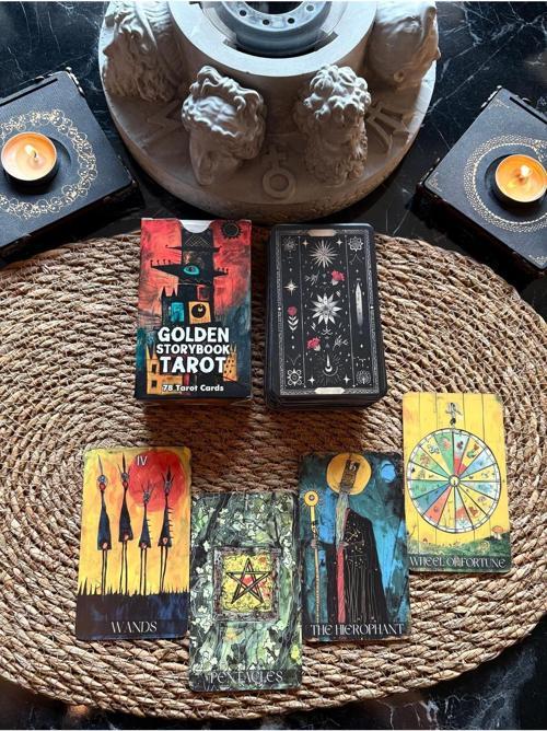 Golden Story Tarot Destesi - 78 Kart