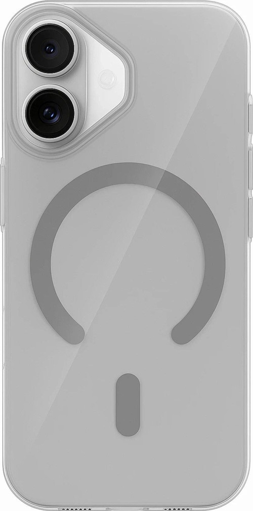 Apple iPhone 17 PC Blank Magsafe Kapak - Natural Grey