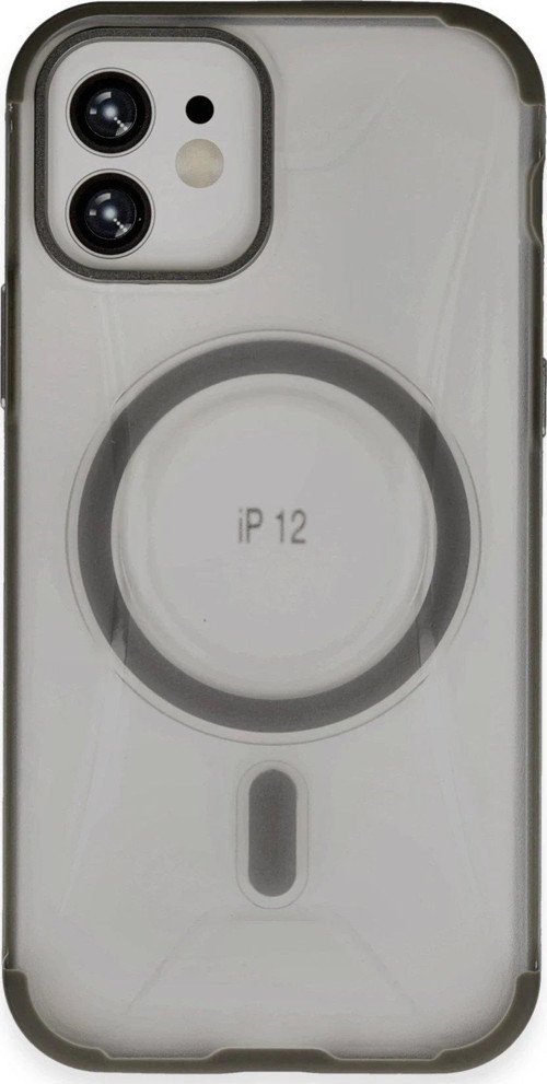 CPT83 iPhone 12 Hilton Magsafe Kapak - Titan Gri