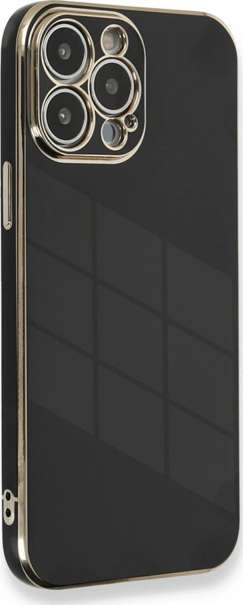 CPT83 iPhone 13 Pro Max Kılıf Volet Silikon - Siyah