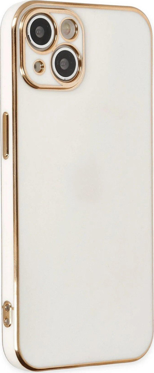CPT83 iPhone 14 Plus Uyumlu Kılıf Volet Silikon - Beyaz