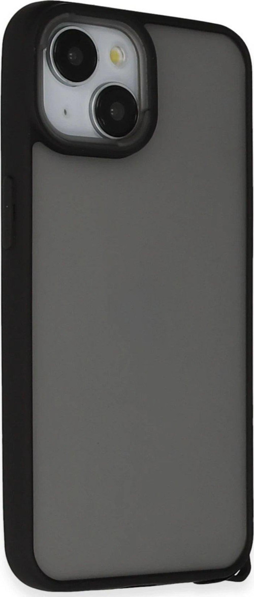 CPT83 iPhone 15 Kılıf Elegant Kapak - Siyah