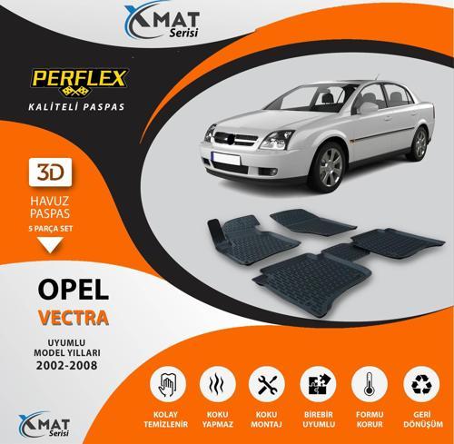 Paspas 3D Havuzlu X-Mat Vectra C 2002-2008