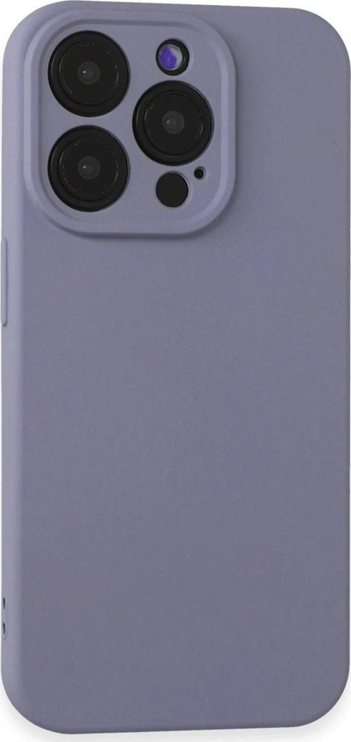 CPT83 iPhone 15 Pro Max Uyumlu Kılıf Nano içi Kadife Silikon - Lila