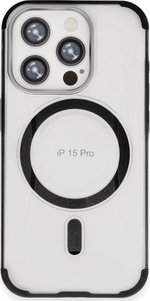 CPT83 iPhone 15 Pro Hilton Magsafe Kapak - Siyah