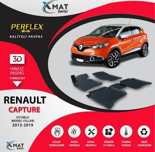 Paspas 3D Havuzlu X-Mat Captur 2013-2019