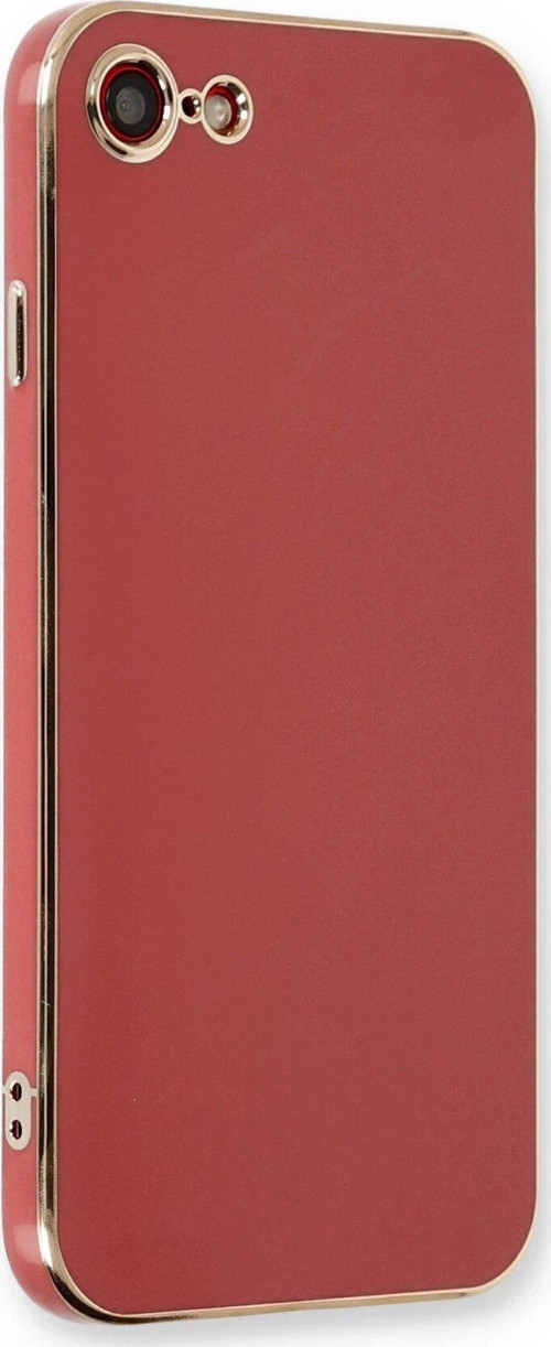 CPT83 iPhone 7 Kılıf Volet Silikon - Kırmızı