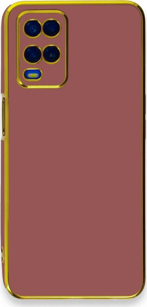 CPT83 Oppo A54 4G Kılıf Volet Silikon - Kırmızı