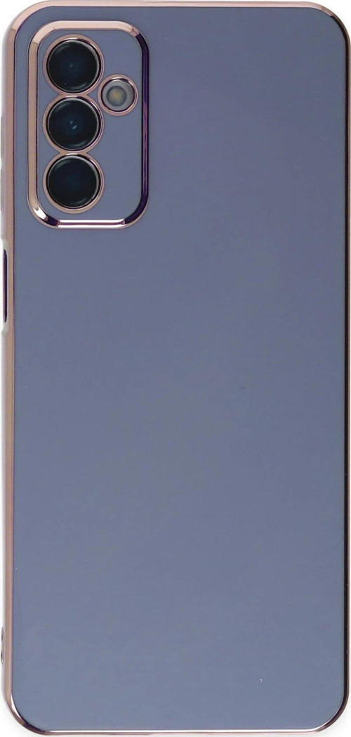 CPT83 Samsung Galaxy A04S Uyumlu Kılıf Volet Silikon - Mavi