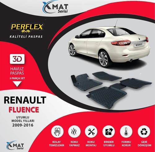 Paspas 3D Havuzlu X-Mat Fluence 2009-2016