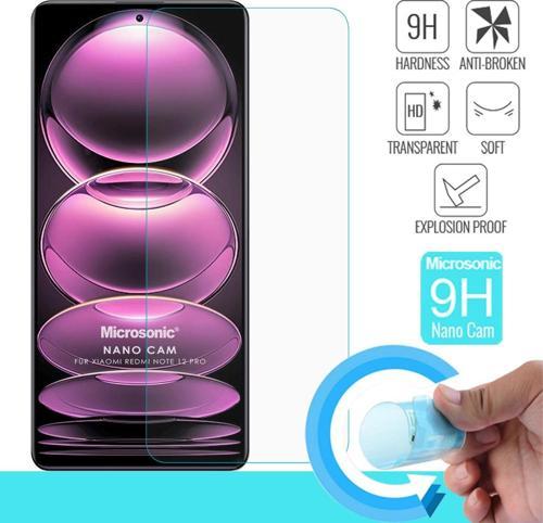 Xiaomi Redmi Note 12 Pro Nano Glass Cam Ekran Koruyucu