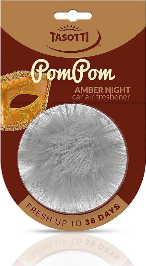 Pom Pom (Amber Night) Odunsu-Çiçeksi Esanslı Ayna Altı Asma Koku