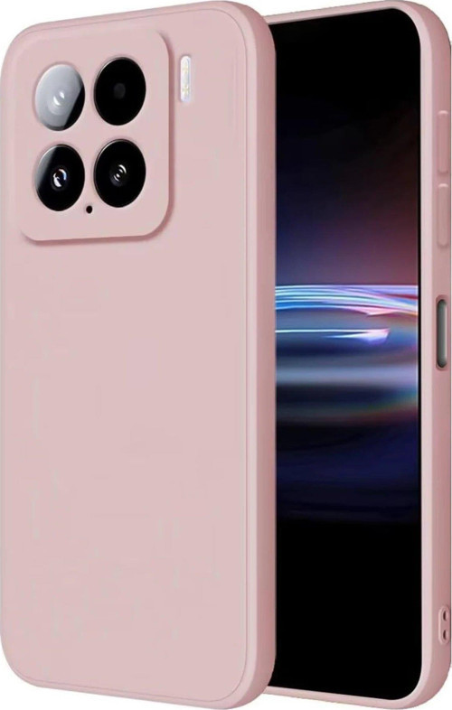 CPT83 Xiaomi Mi 15 Kılıf Nano içi Kadife Silikon - Pudra