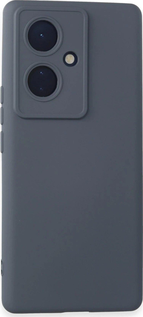 CPT83 Vivo V29 Lite Kılıf Nano içi Kadife Silikon - Gri