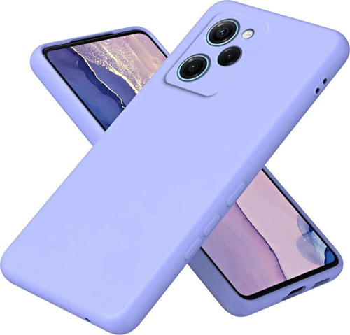 CPT83 Xiaomi Poco X5 Pro 5G Nano içi Kadife Silikon - Lila