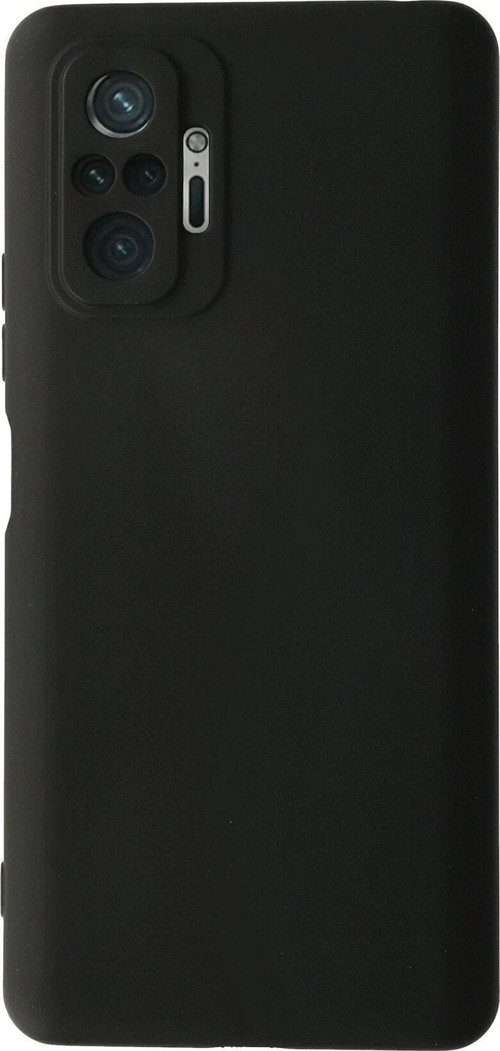 CPT83 Xiaomi Redmi Note 10 Pro Kılıf Nano içi Kadife Silikon - Siyah