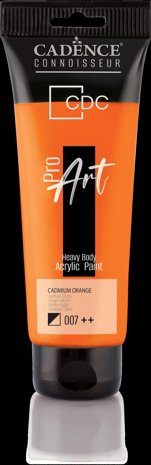 PROART HEAVY BODY AKRİLİK BOYA PR-007 KADMİYUM TURUNCU 120 ML