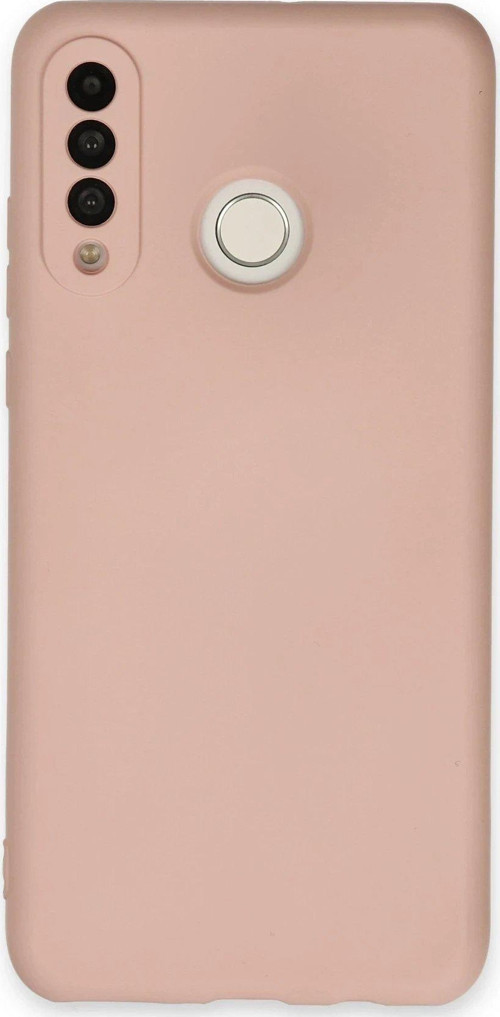 FLM Huawei P30 Lite Kılıf Nano içi Kadife Silikon - Pudra