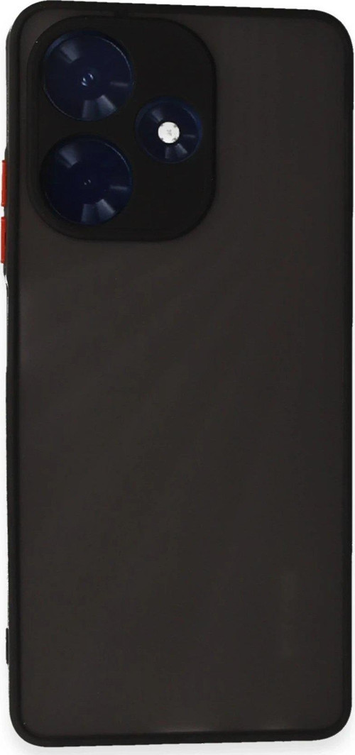 FLM İnfinix Hot 30 4G Kılıf Montreal Silikon Kapak - Siyah