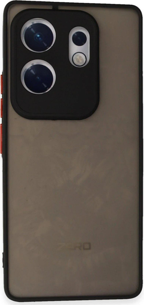 FLM İnfinix Zero 30 4G Kılıf Montreal Silikon Kapak - Siyah