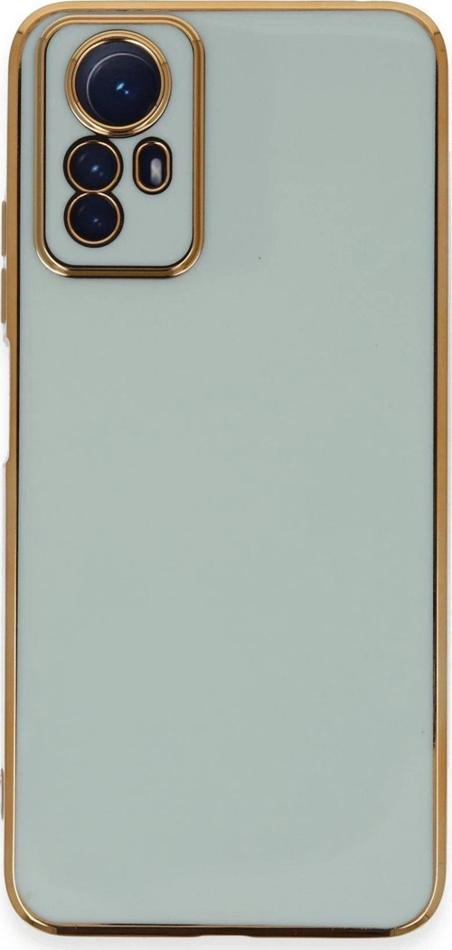 CPT83 Xiaomi Redmi Note 12S Kılıf Volet Silikon - Açık Yeşil