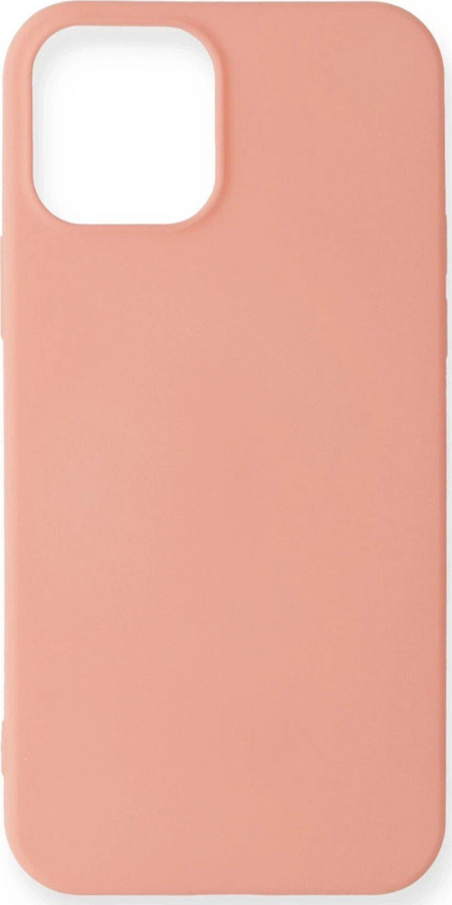 FLM iPhone 12 Mini Kılıf First Silikon - Pudra