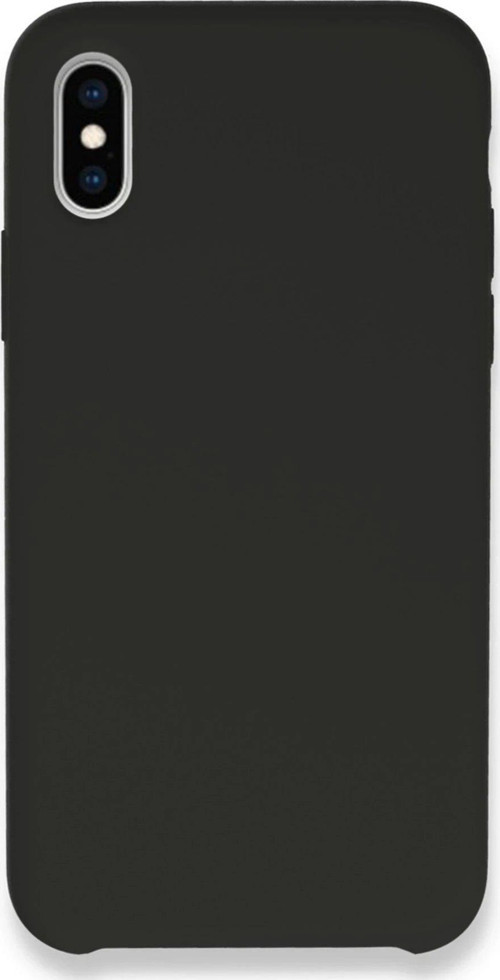 FLM iPhone XS Max Kılıf Lansman Legant Silikon - Siyah