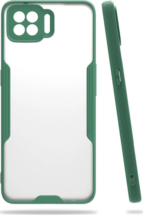 FLM Oppo A73 Kılıf Platin Silikon - Yeşil