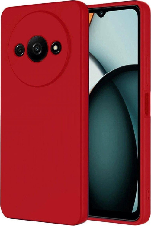 FLM Realme C61 Kılıf First Silikon - Kırmızı