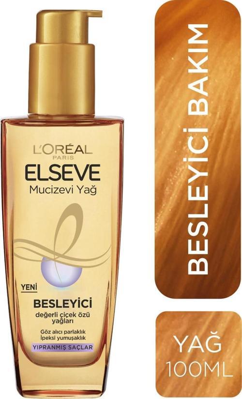 L'Oréal Paris Elseve Mucizevi Besleyici Bakım Yağı 100 ml