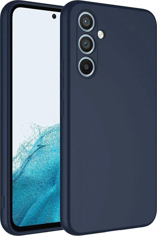 FLM Samsung Galaxy A16 5G Kılıf First Silikon - Lacivert