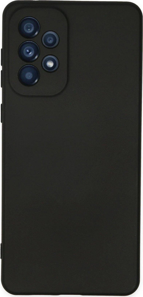 FLM Samsung Galaxy A23 4G Kılıf Nano içi Kadife Silikon - Siyah