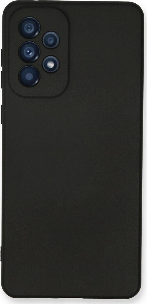 FLM Samsung Galaxy A33 5G Kılıf Nano içi Kadife Silikon - Siyah