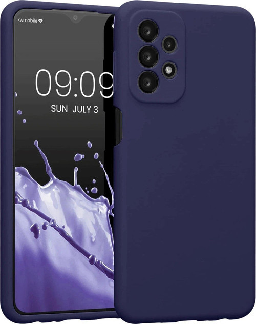 FLM Samsung Galaxy A23 4G Kılıf First Silikon - Lacivert