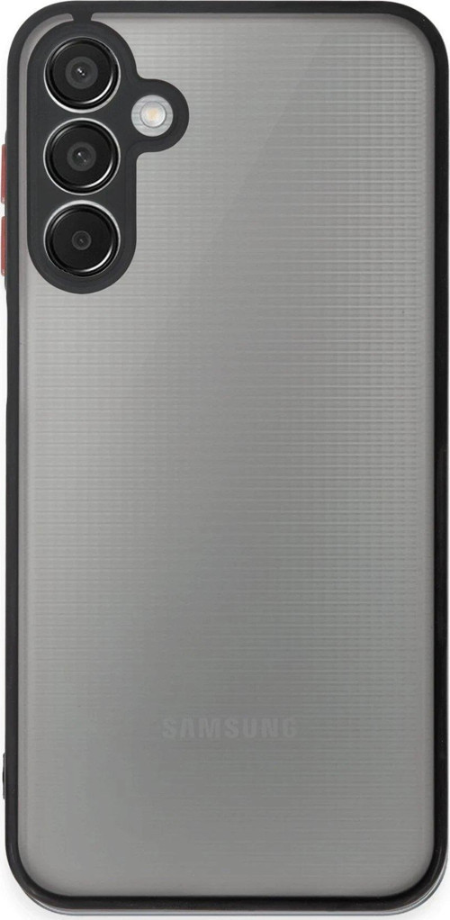 FLM Samsung Galaxy M15 Kılıf Montreal Silikon Kapak - Siyah