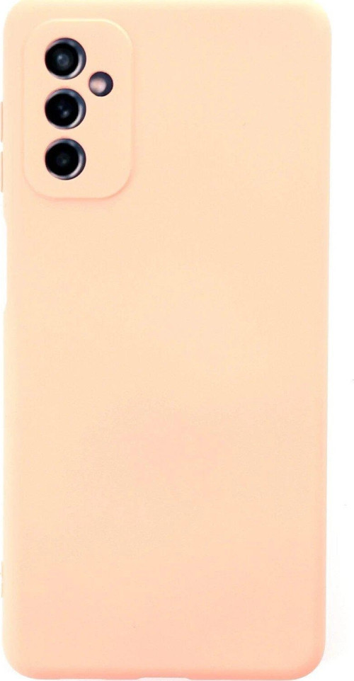 FLM Samsung Galaxy M52 5G Kılıf Nano içi Kadife Silikon - Pudra
