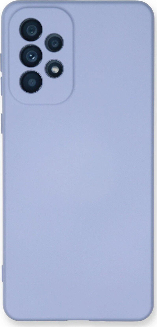 FLM Samsung Galaxy A73 5G Kılıf Nano içi Kadife Silikon - Lila