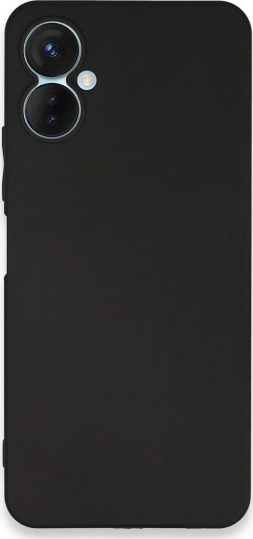 FLM Tecno Spark 9 Pro Kılıf First Silikon - Siyah