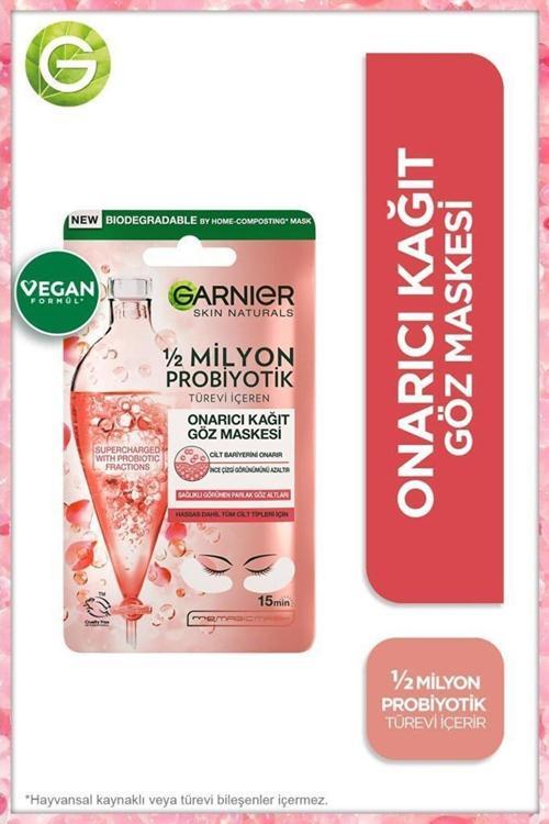 1/2 Milyon Probiyotik Türevi Içeren Onarıcı Kağıt Göz Maskesi