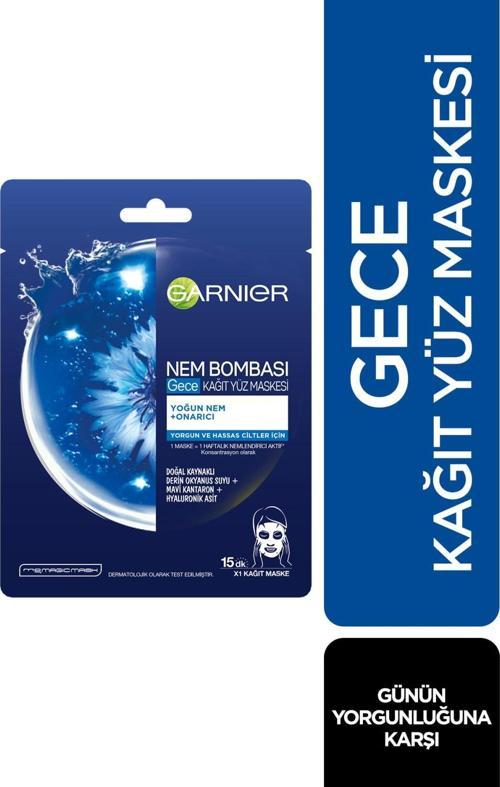 Gece Kağıt Yüz Maskesi