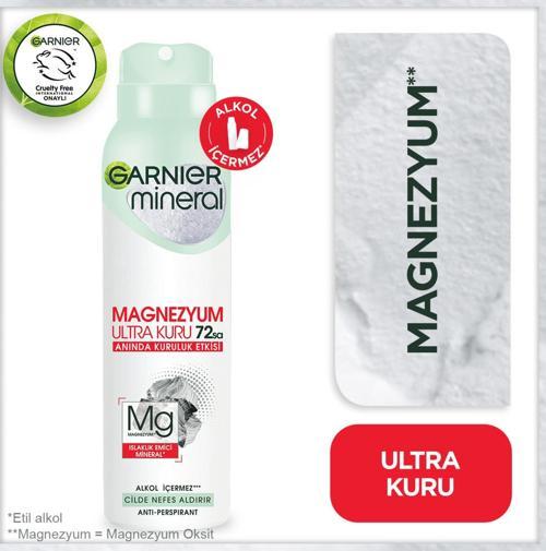 Mineral Magnezyum Sprey Deodorant 150 ml