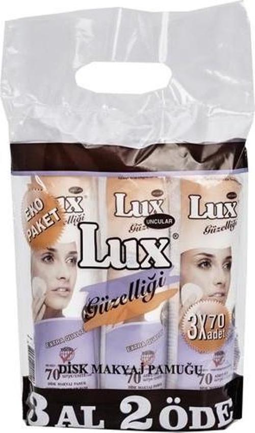 Makyaj Pamuğu Disk 3 X 70li Eko Paket