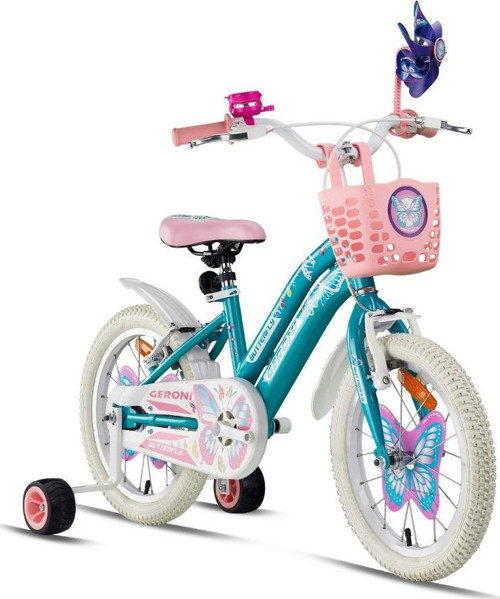 BUTTERFLY - 20" MTB - 11' - Vitessiz - V.B. - Metalik Turkuaz-Beyaz/Mavi