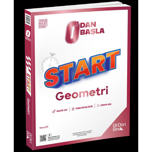 ÜçDörtBeş Yayınları START Geometri 0'dan Başla