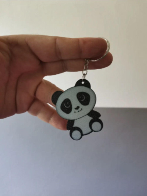 Sevimli Panda Anahtarlık Çanta Aksesuarı 2 Adet