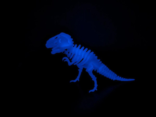 T-Rex Kit Kart Maket Fosforlu
