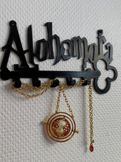 Alohamora (Hary Potter ) Anahtarlık Askısı