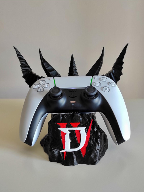 Diablo Dekoratif Kol Tutucu, Joystick Kumanda Standı, Xbox / Ps4 / Ps5 Uyumlu